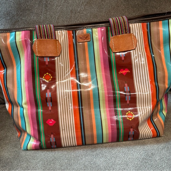 Consuela Zipper Tote and Large Makeup Bag - Picture 2 of 7